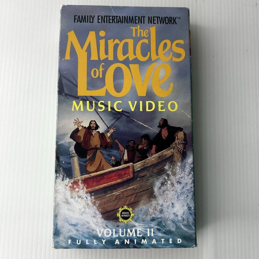 The Miracles Of Love Music Video VHS 1990 Volume 2